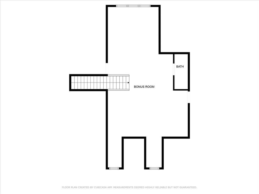 Floor plan of the 2nd floor.