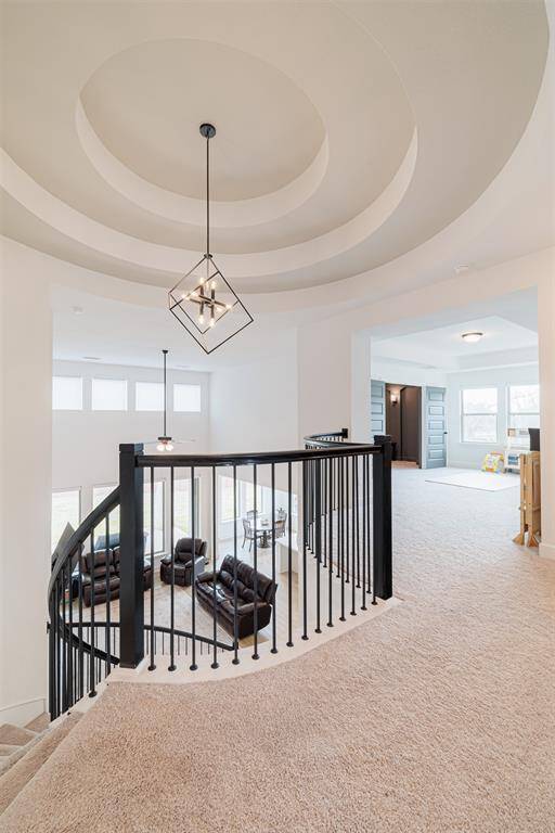 Staircase landing.
