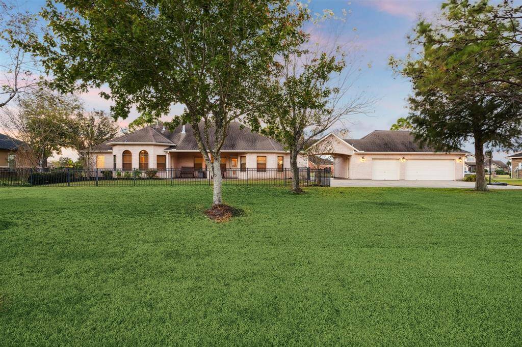 View toward the house from the rear of the property.