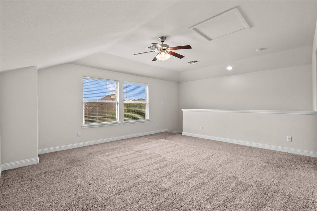Another view of the spacious upstairs