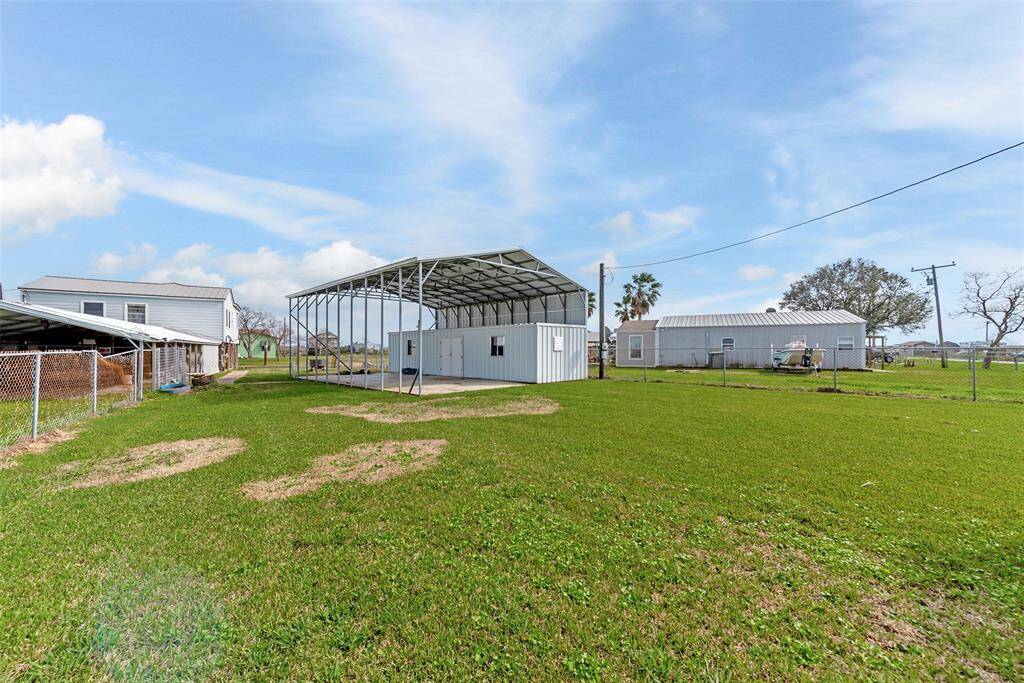 Large yard
