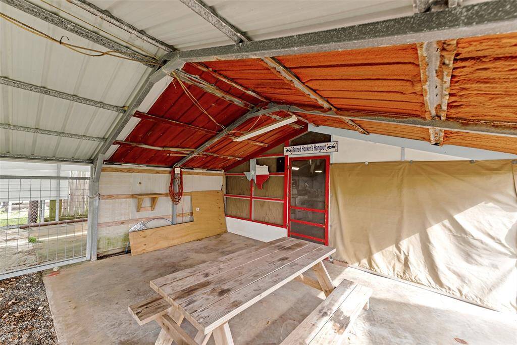 Covered area