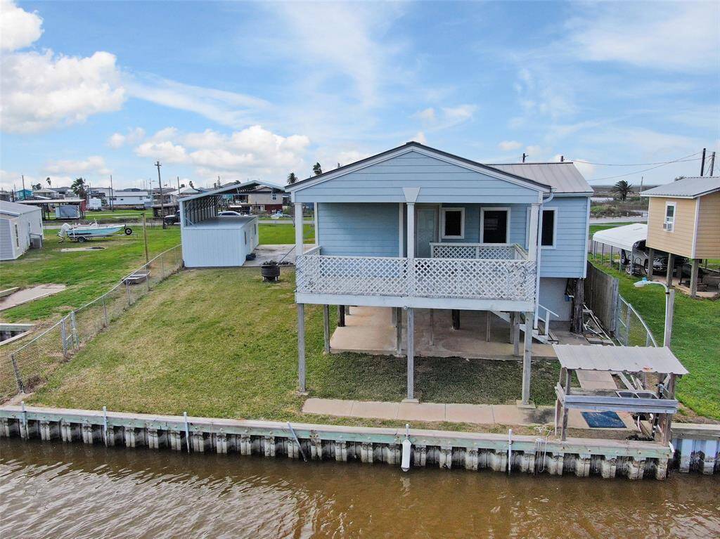 View of the property from the canal