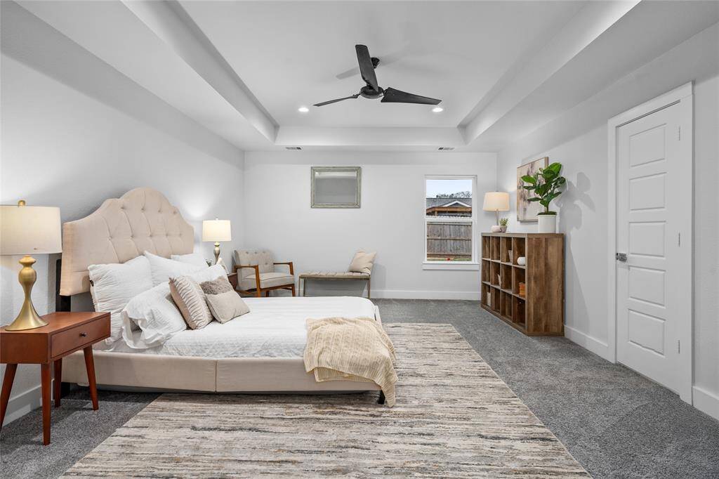 HUGE! Primary Bedroom! large enough for king bed, sofa/ seating area and then some!