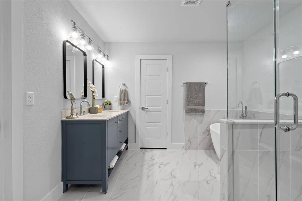 Primary Bathroom, walk into a spa like oasis every day in this bathroom