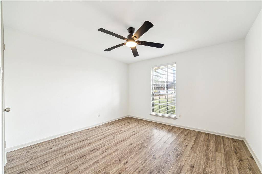 Secondary bedroom with ample closet space