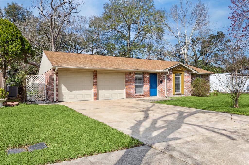 Attached two car garage
