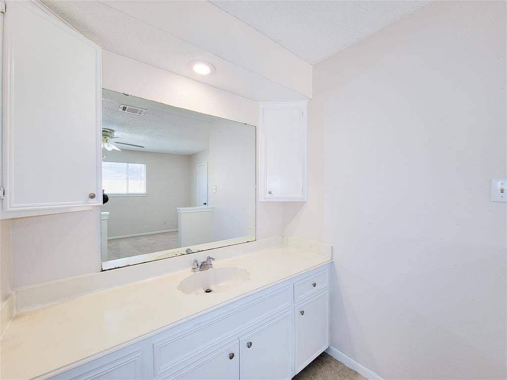 Partial view of Primary Bathroom.