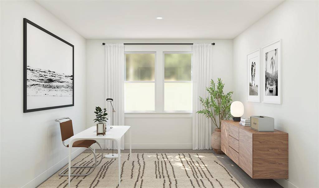 Convenient home office (*Artist rendering used for illustration purposes only.)