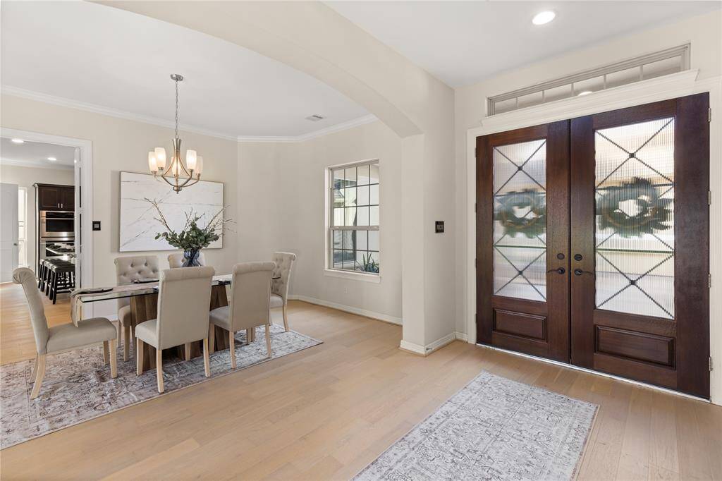 Elegant and spacious entryway designed for a warm welcome.