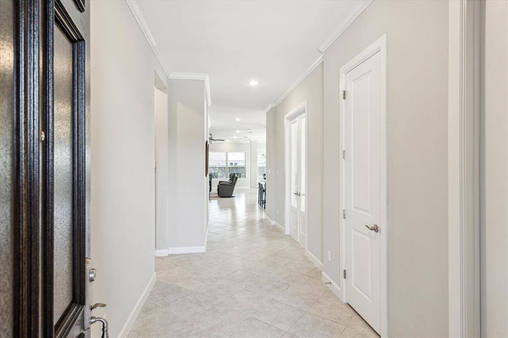 The windows allow for plenty of natural lighting to fill the home.
