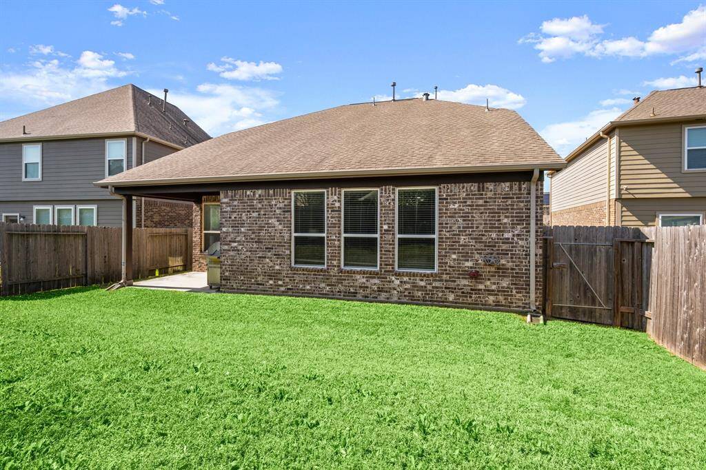 This backyard space will accommodate all your events and activities.