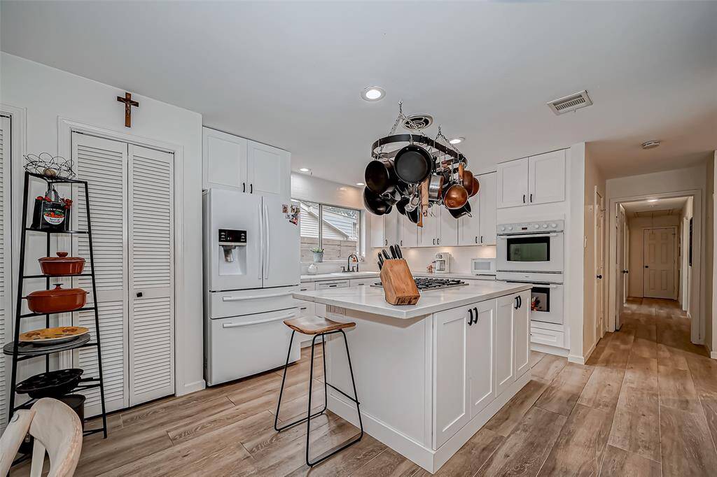 Kitchen, open and bright
