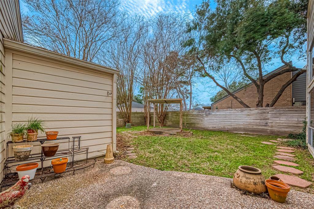 Back patio