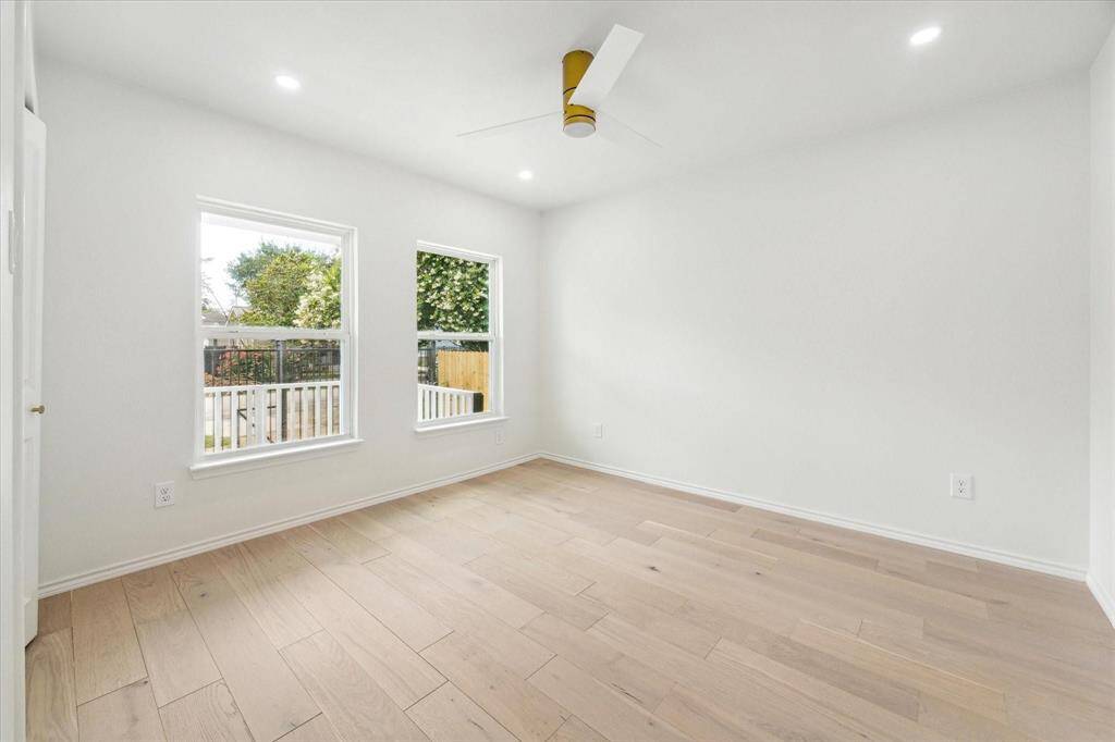 Secondary bedroom at front of home