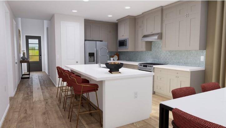 Pics are not of actual home.  They are a representative of a home of the same floor plan