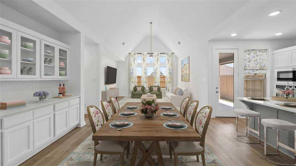 Dining Living virtually staged REPRESENTATIVE PHOTO
