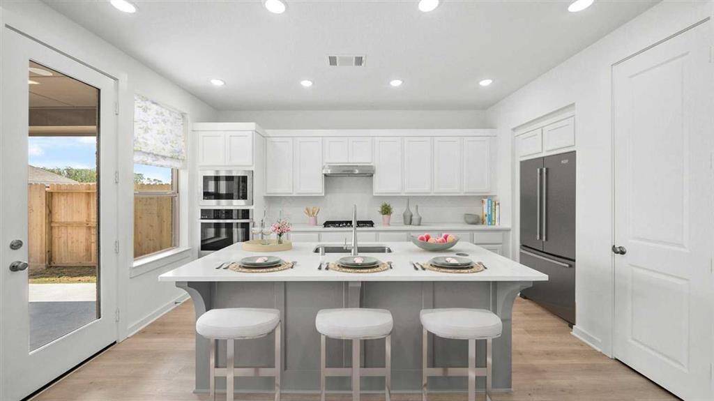 Kitchen  virtually staged REPRESENTATIVE PHOTO