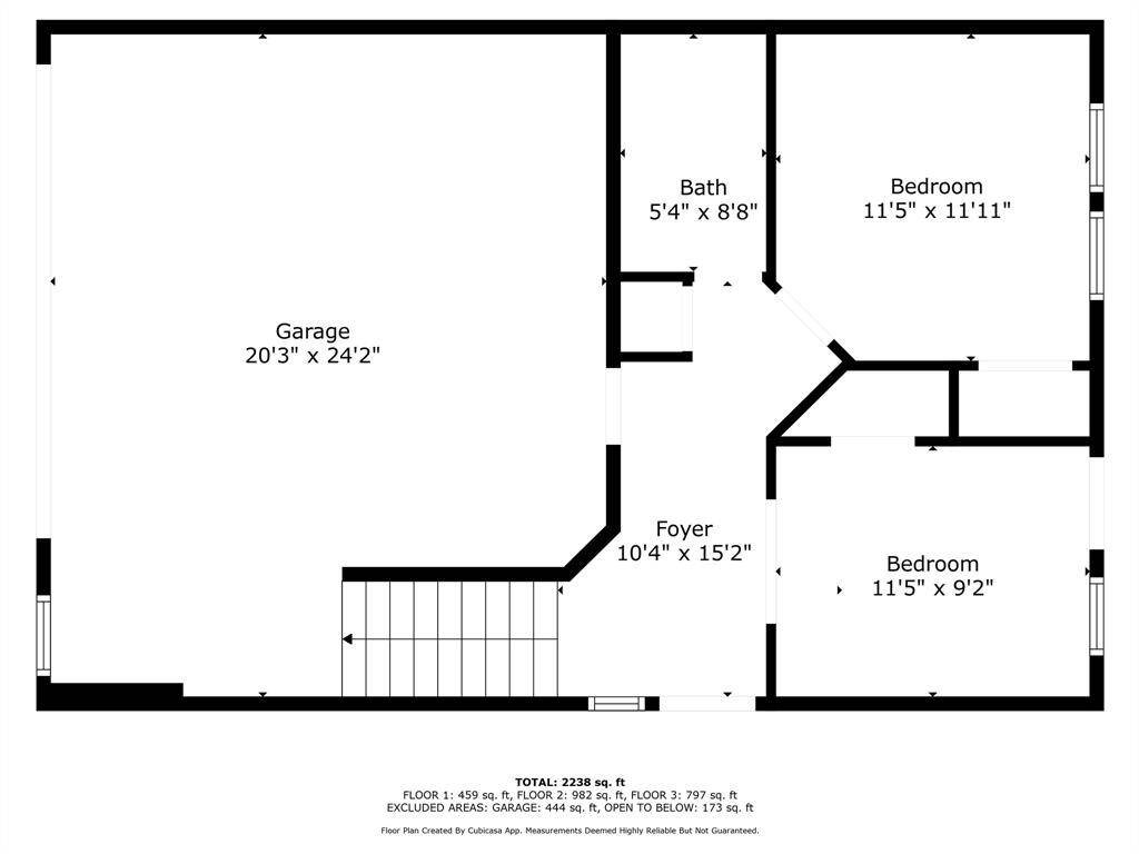 First floor - Floor plan