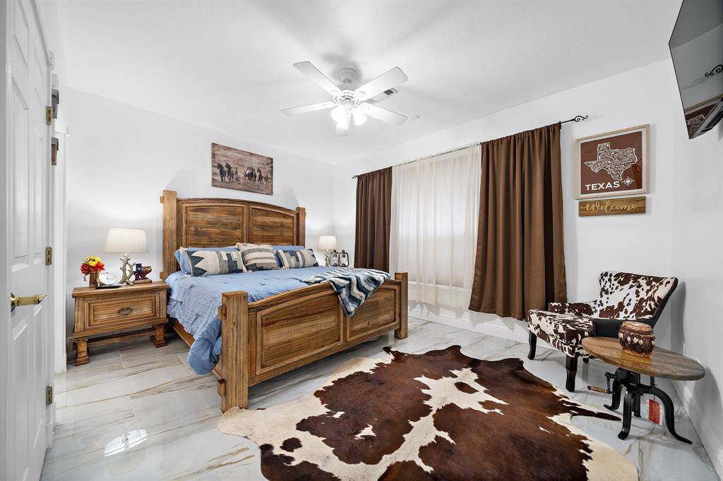 Cozy bedroom with a warm and inviting atmosphere