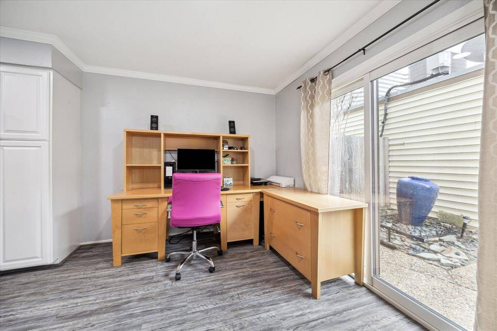 Very flexible floor and space. Area off the kitchen could be an office or breakfast area.