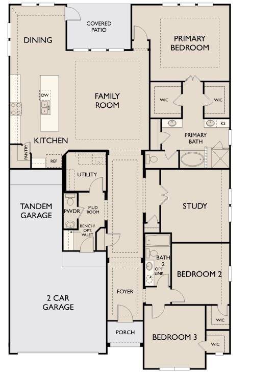 The Blake Floor plan