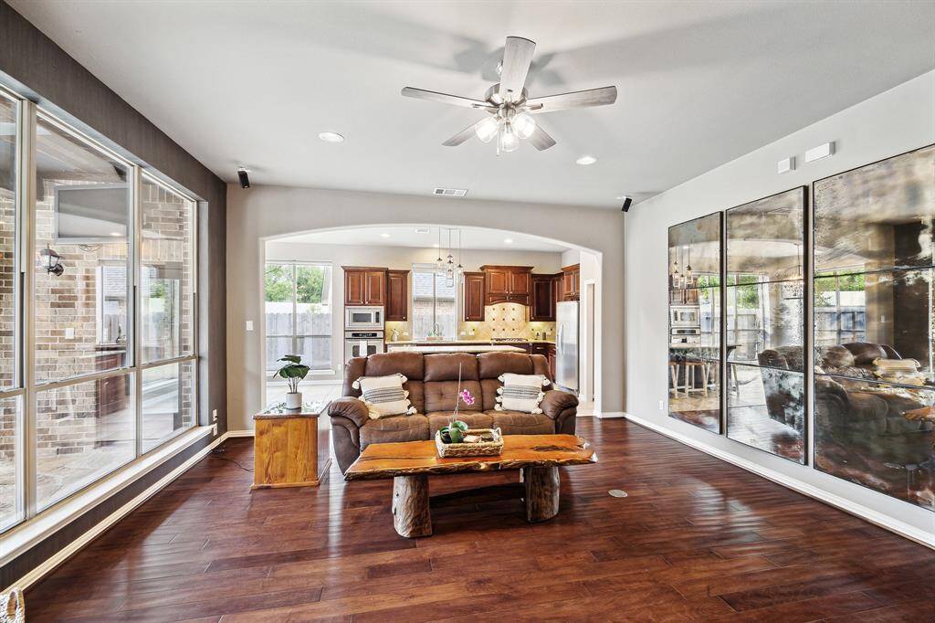 Open floorplan.