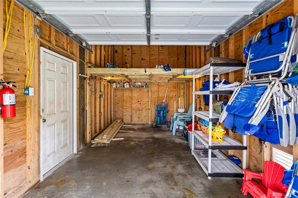 Garage storage area