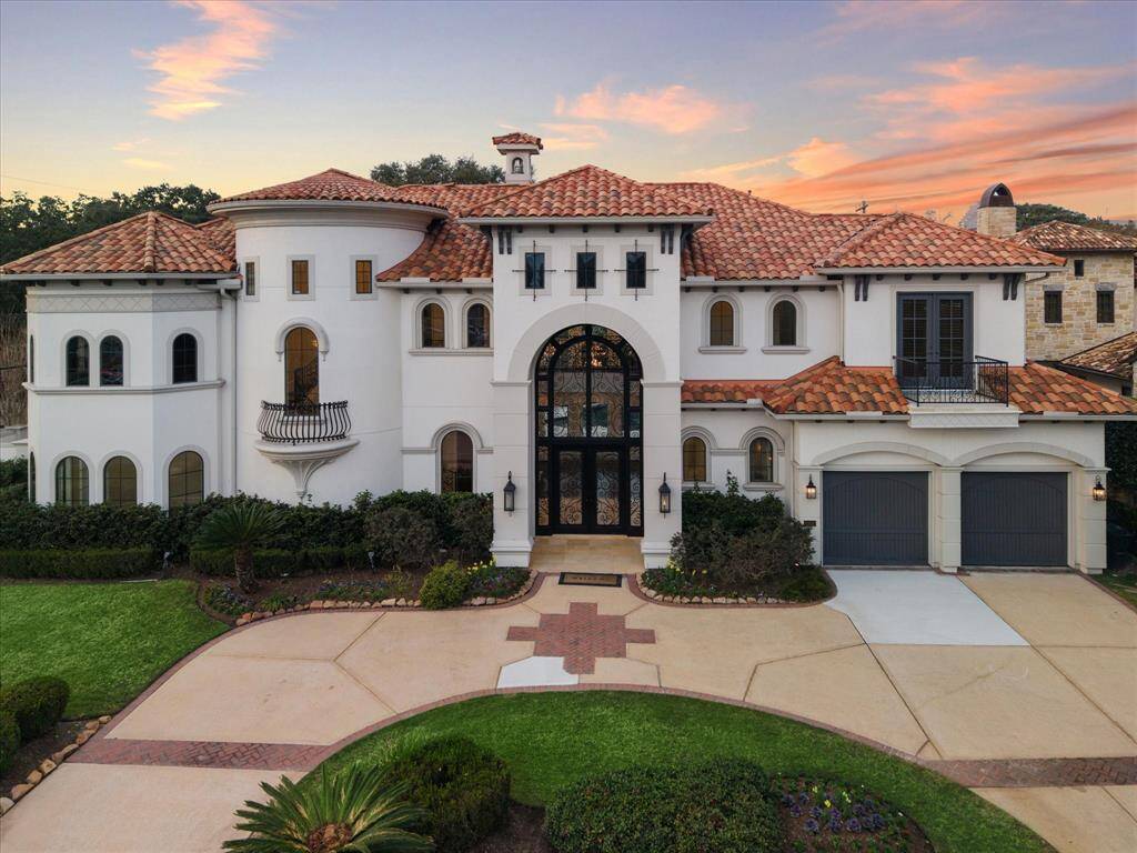 Welcome to 5101 Huckleberry Circle a dazzling mediterrenean style home in Houston's Tanglewood area