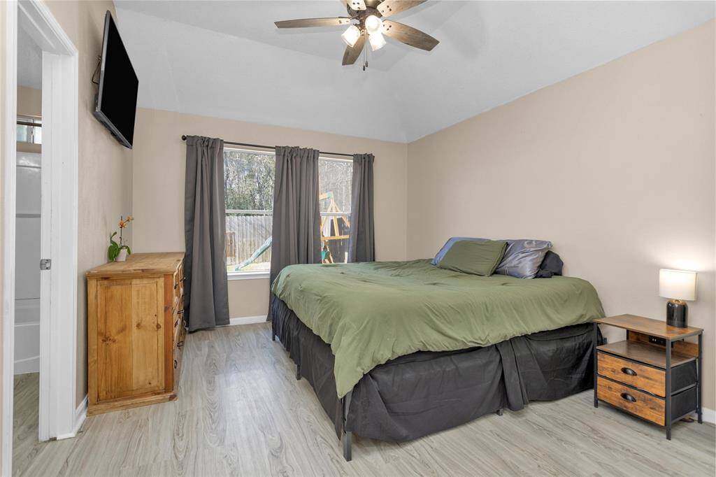 Spacious master bedroom with en suite