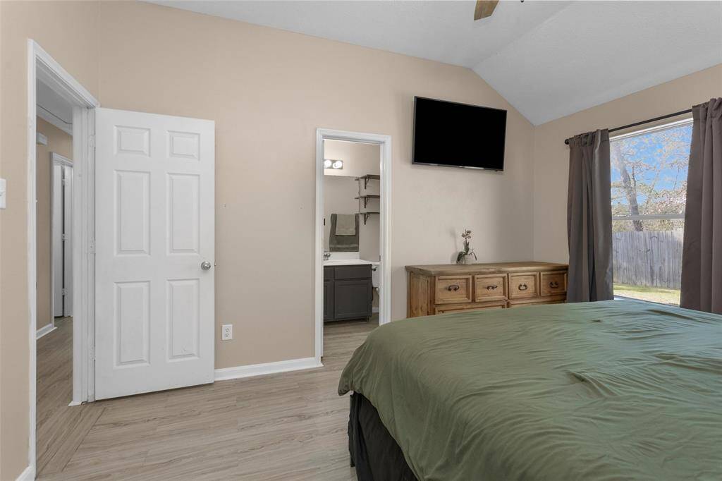 Spacious master bedroom with en suite