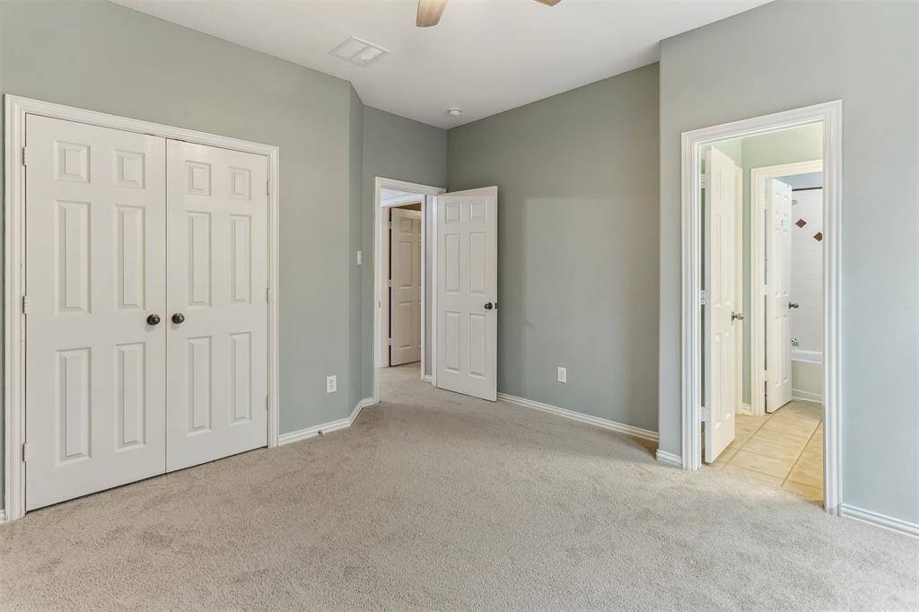 7014 Lake Haven Ct, Sugar Land Tx 77479- view from the game room. There is a small storage room.