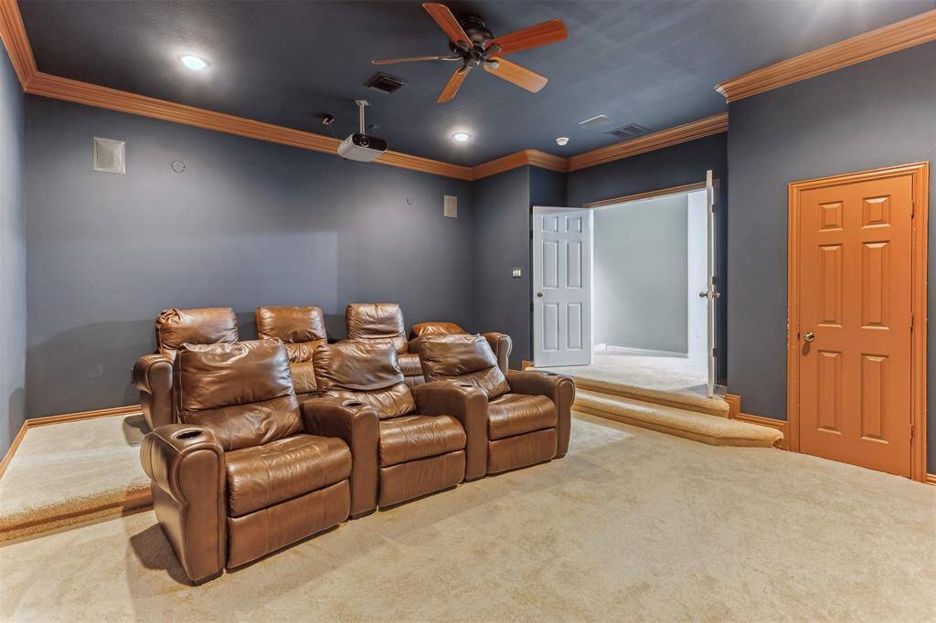 7014 Lake Haven Ct, Sugar Land Tx 77479- Media room.