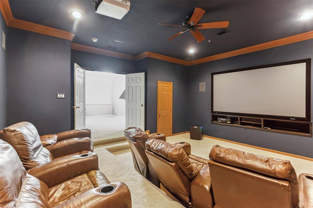 7014 Lake Haven Ct, Sugar Land Tx 77479- Media room.