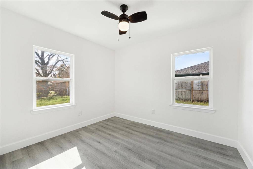 Secondary bedroom with plenty of natural light.