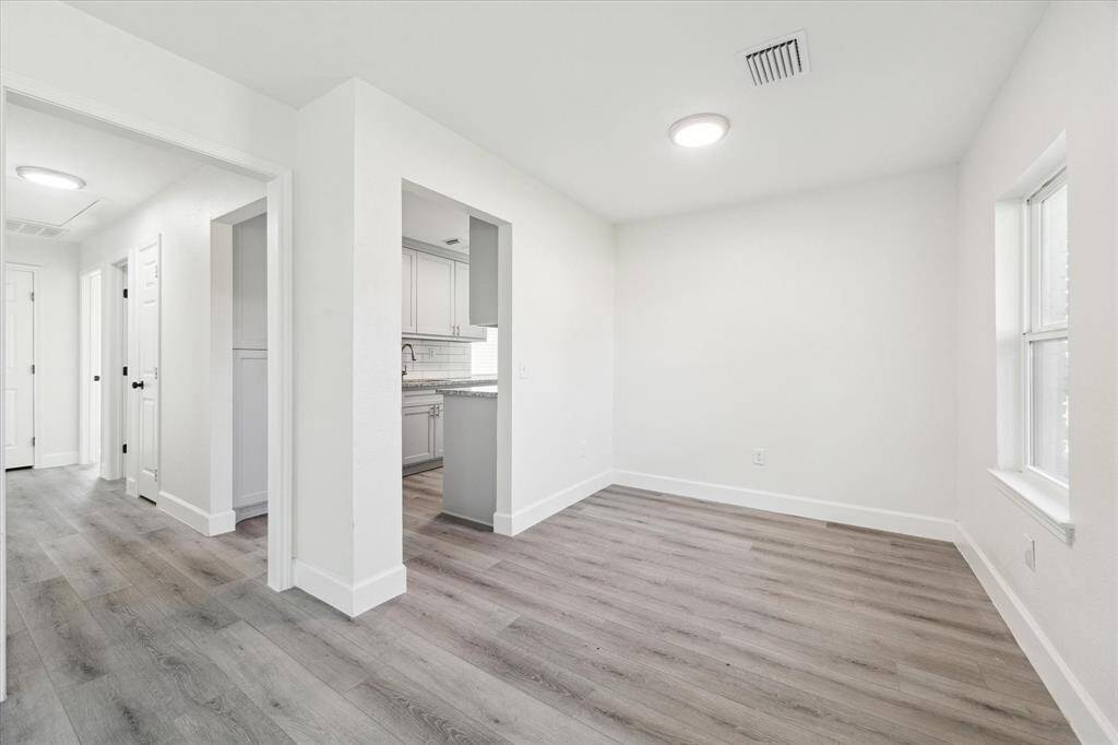 Great layout with dining room directly off of kitchen. Easy for family dinners and entertaining.