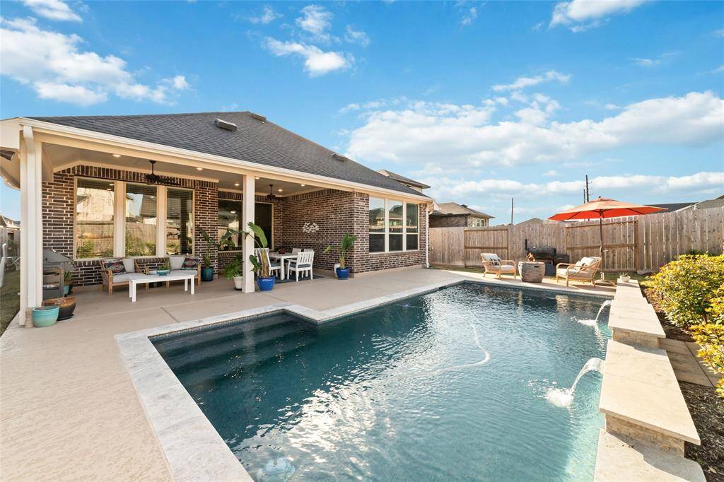 It’s not just a home, it’s a lifestyle when getting your own private pool and oversized backyard. Enjoy those lazy days and relax to the calming noise of your water features and your new pool.