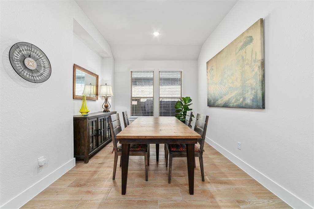 Plenty of space to work from home or added area for entertaining guests