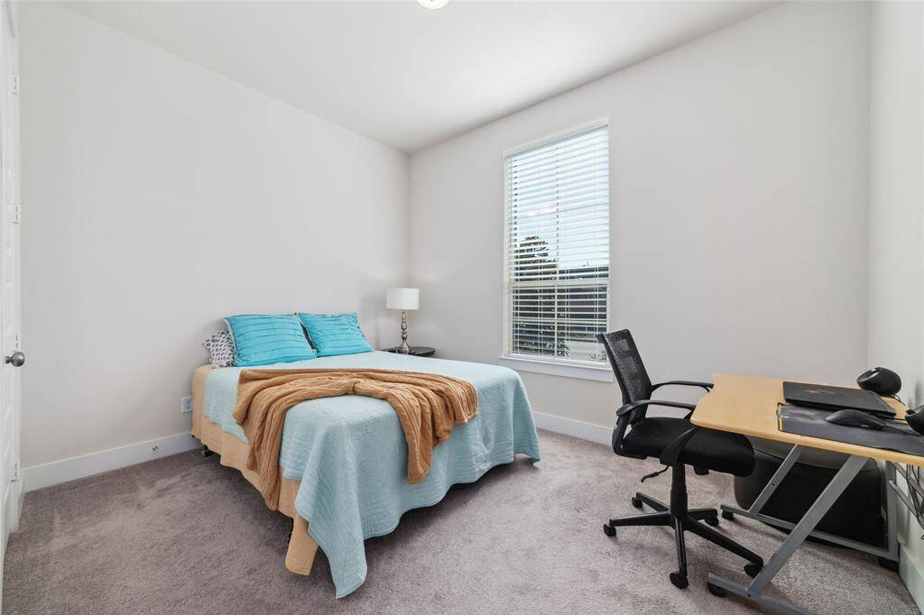 Secondary bedrooms with plenty of closet space
