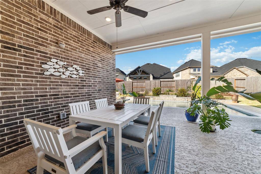 Build new and the oversized patio and back elevation is no longer available for this floorplan
