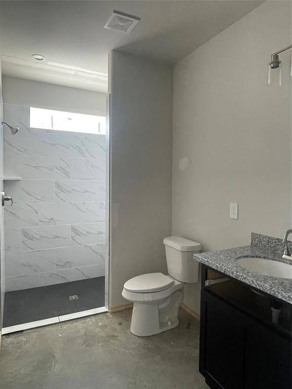 Primary Bathroom with Dual Vanity Sinks & Walk-In Shower