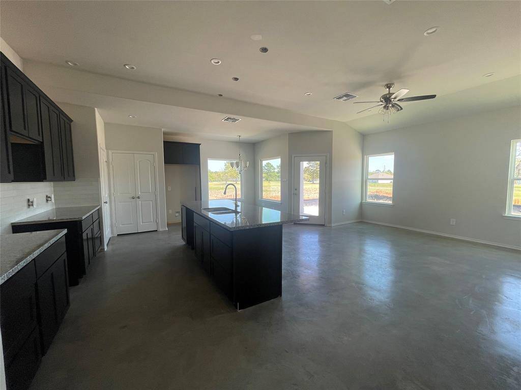 Open Concept Kitchen and Living Space