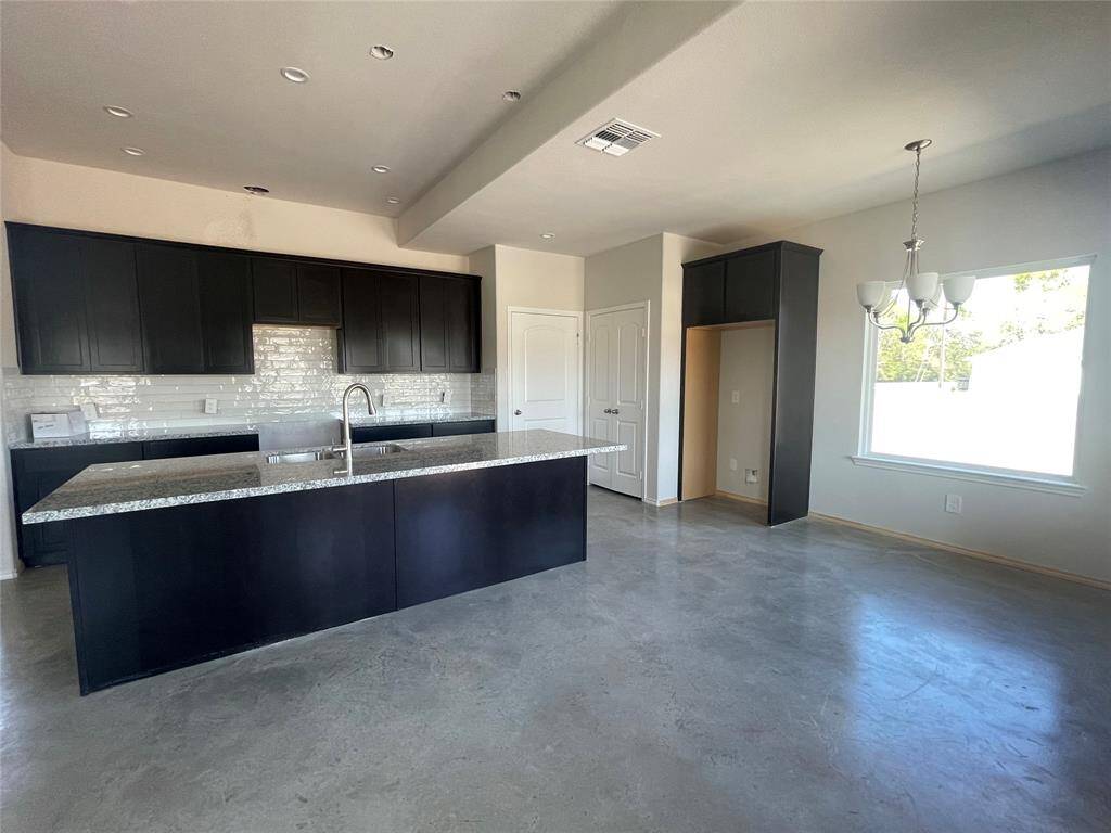 Open Concept Kitchen & Dining