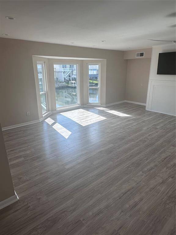 Upstairs living area