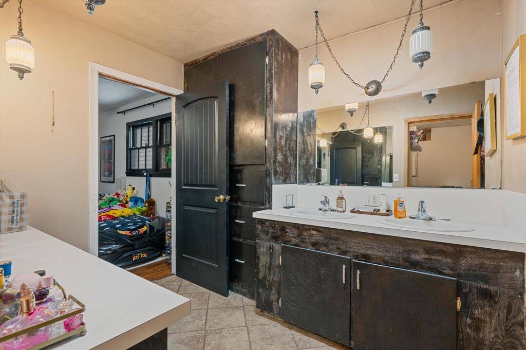 Bathroom #2 with ample counter space