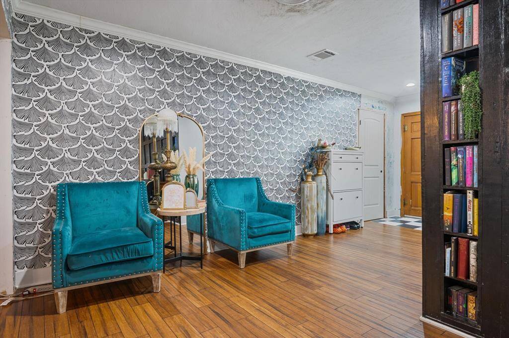 This area makes for a great reading nook
