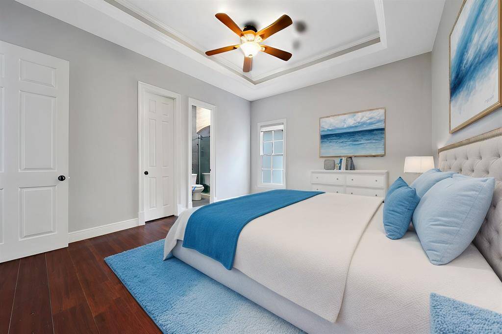 Virtually Staged Bedroom 4