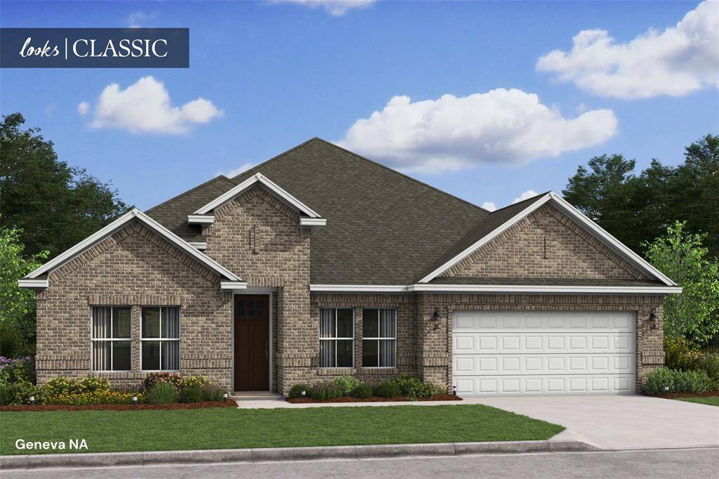 Charming Geneva design by K. Hovnanian Homes in elevation NA built in Waverly Place. (*Artist rendering used for illustration purposes only.)