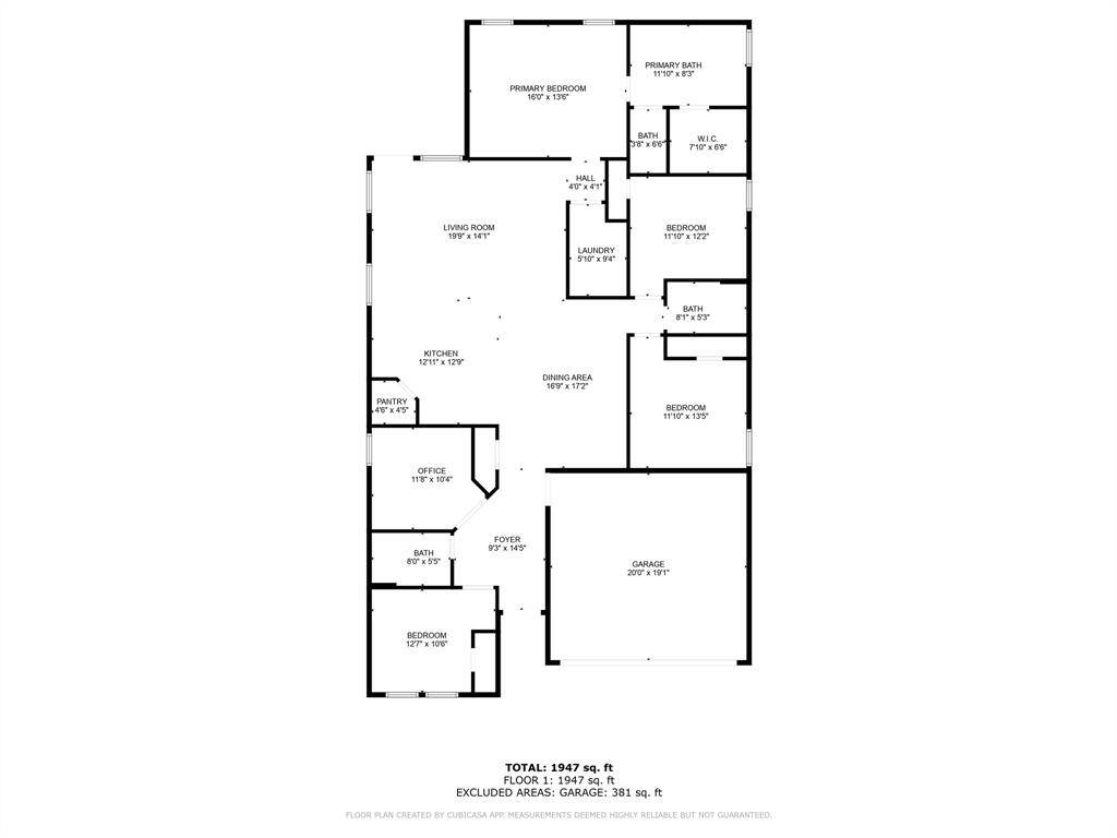 13428 Silver Egret Lane floor plan.