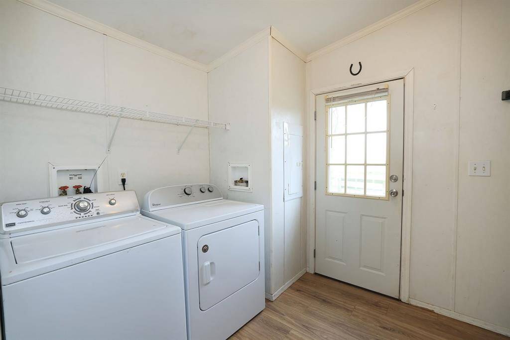 Washer & Dryer included.